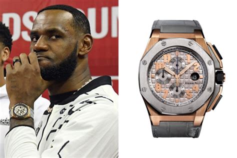 LeBron James wrist watch